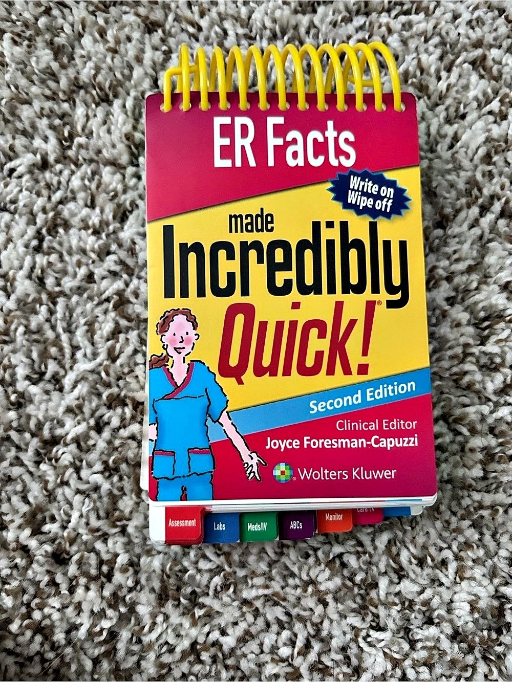 Wolters Kluwer ER Facts made Incredibly Quick! Second Edition Reference Book